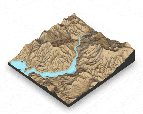 Une cartographie en 3D
